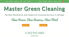 Desktop Screenshot of mastergreencleaning.com
